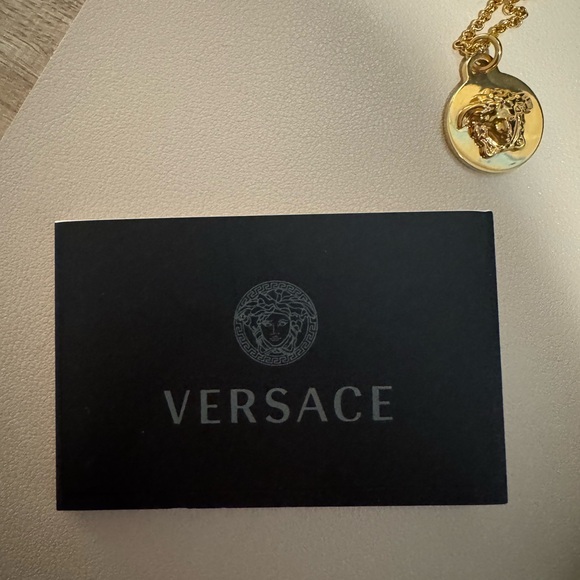 Versace Gold Medusa Pendant Necklace - Picture 6 of 7